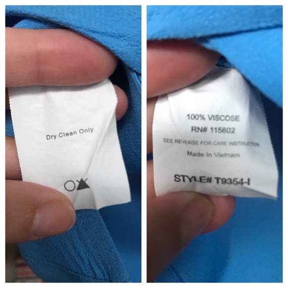 Lush Baby Blue Crop Top, With a Criss Cross Back, Size Medium - Picture 13 of 17